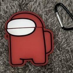 New Red Among Us AirPod 1 & 2 Case