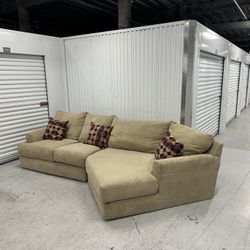 Nice Comfy Sectional Sofa Couch 