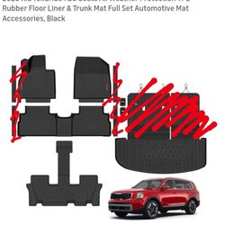 All Weather Floor Mats 2020-2025 Telluride 