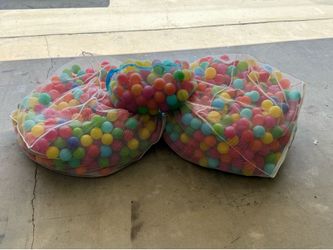 Kids ball pit balls.