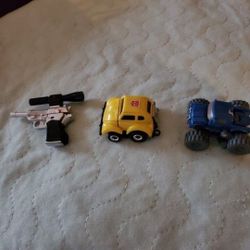 Megatron Bumble Bee  Wheelie 