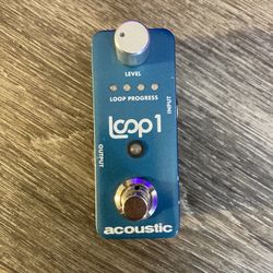 Acoustic loop1 looper pedal discount