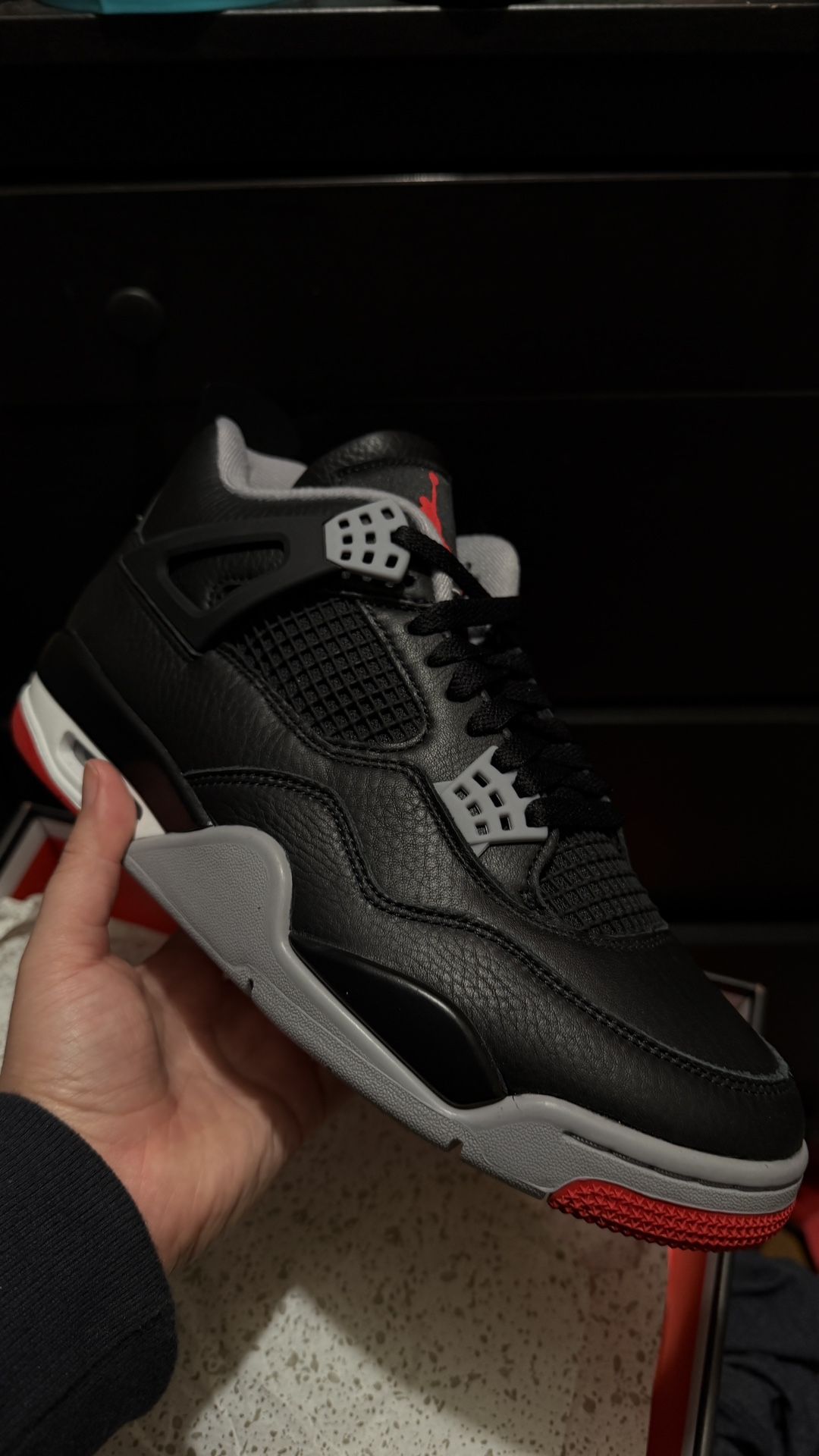 Air Jordan 4 Retro - Bred Reimagined 