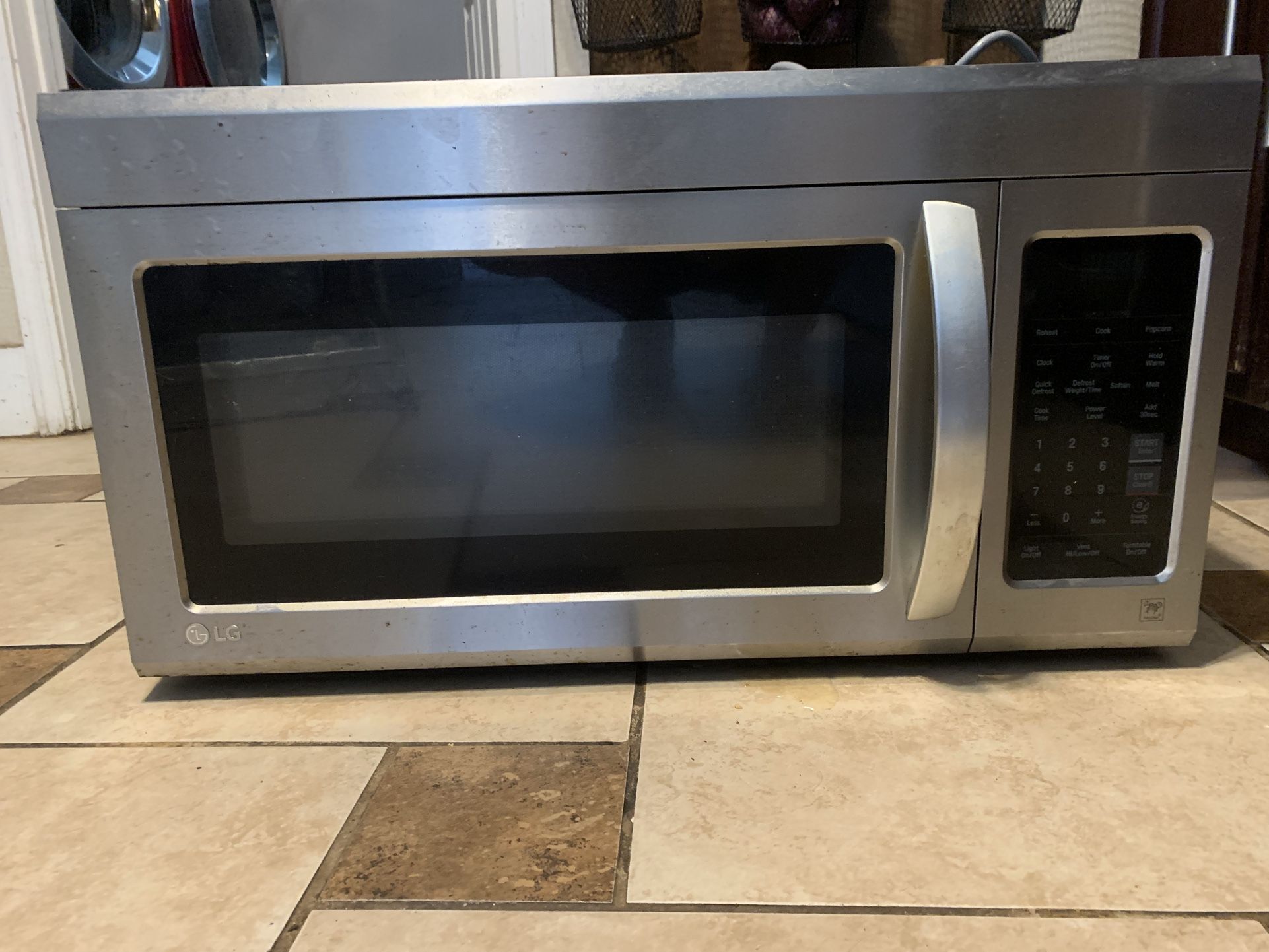 Free Over range Microwave 