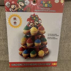Mario Cupcake Stand