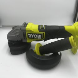 RYOBI ONE+ HP 18V Brushless Cordless 4-1/2 in. Angle Grinder (Tool Only)