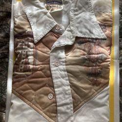 Western Style Shirt, Size Large