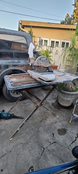 Bathroom Sink, Wet Saw