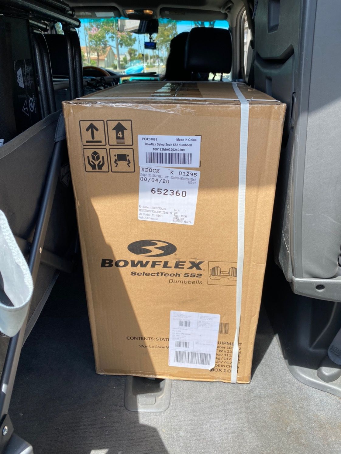 Bowflex Select Tech 552 Adjustable Dumbbells