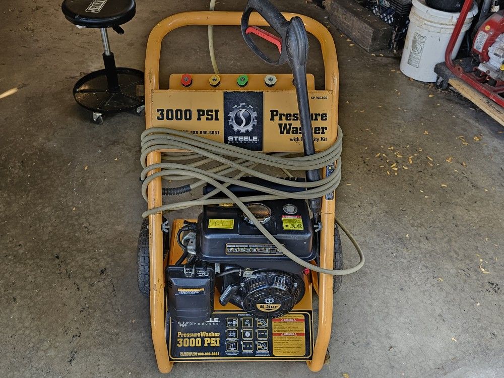 Steele 3000lbs Pressure Washer