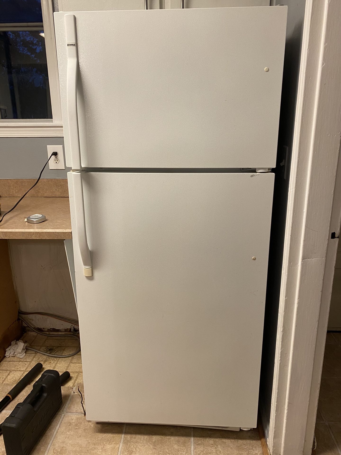 White Fridge