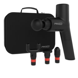 Muscle Massage Gun, Rechargeable Deep Tissue Full-Body Massager with Multiple Attachments