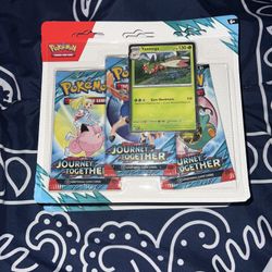 Pokemon Journey Together 3 Pack Bundle