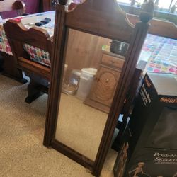 Antique  Full Leanth Wall Mirror 
