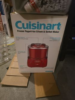 Cuisinart ice cream maker