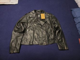 Women's Black Leather Jacket