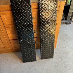 Two Metal Ramps 