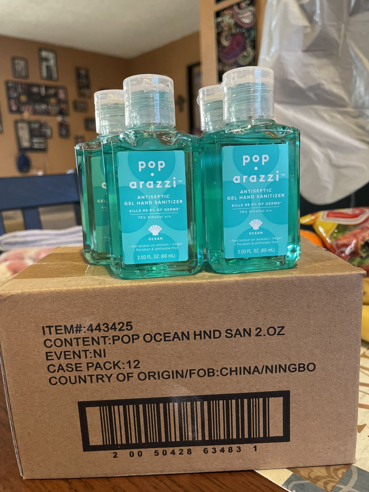 Pop•arazzi Hand Sanitizer 12 X $5