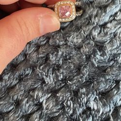 Pink Stone Ring