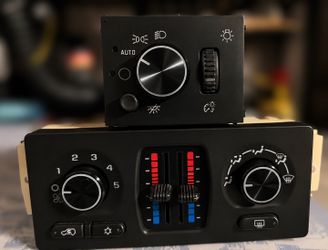 GM climate control lights switch 03 to 07 classic