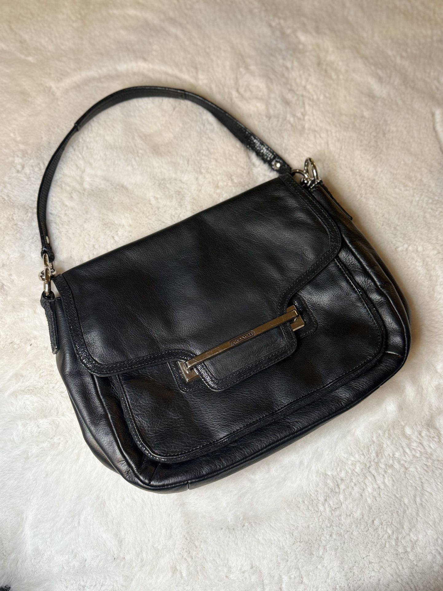 Coach Taylor Leather Shoulder Bag