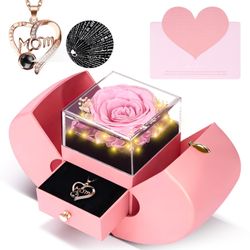Gift rose box pink