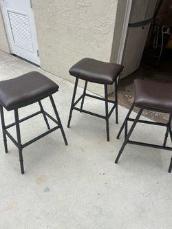 3 Real Comfy Stools