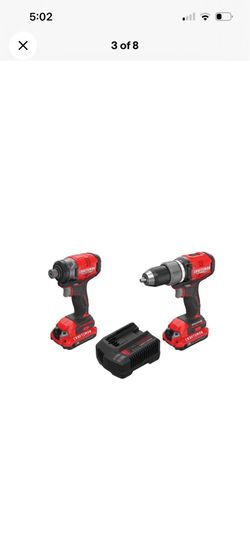 Craftsman V20 Brushless Rp 2-Tool Combo Kit With 2 Batteries