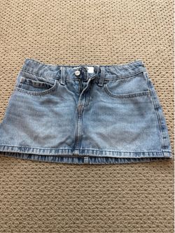 Hollister Denim Mini Skirt