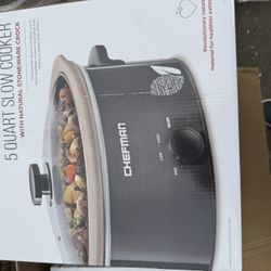 Chefman 5 Quart Slow Cooker