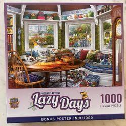 Master Pieces - Puzzler’s Retreat - 1000 Piece Puzzle