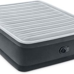 Intex Queen Air Bed With Built In Inflator