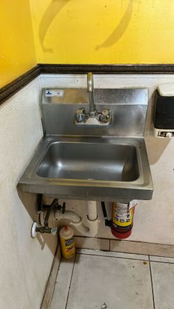 Stainless steel hand sink NSF approve