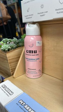 EMU Hand Sanitizer  Moisturizing  Formula 2.2oz