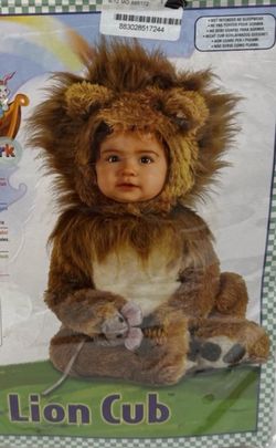 Lion Costume 0-6 months
