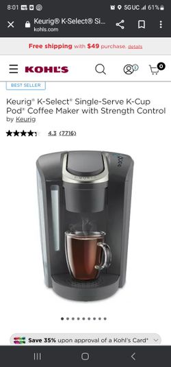 Kurig Coffee Machine