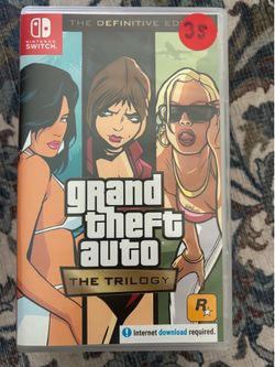 Grand Theft Auto trilogy Nintendo switch