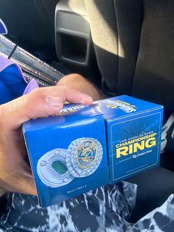 Rams replica championship ring