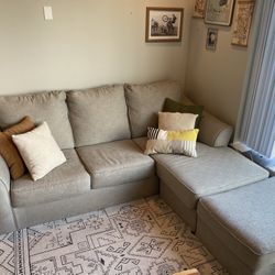 Sectional Sofa With Ottoman
