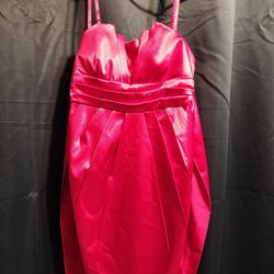 Burgundy Dress Medium Size