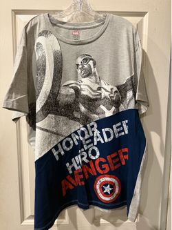 Captain America T-Shirt Men’s 3X