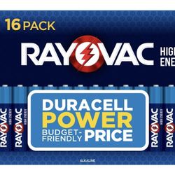 Rayovac AA Fusion Premium Alkaline Batteries 16ct