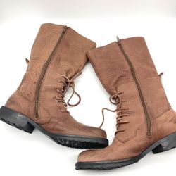 Jon Josef Double Casual Military Inspired Leather Boots 