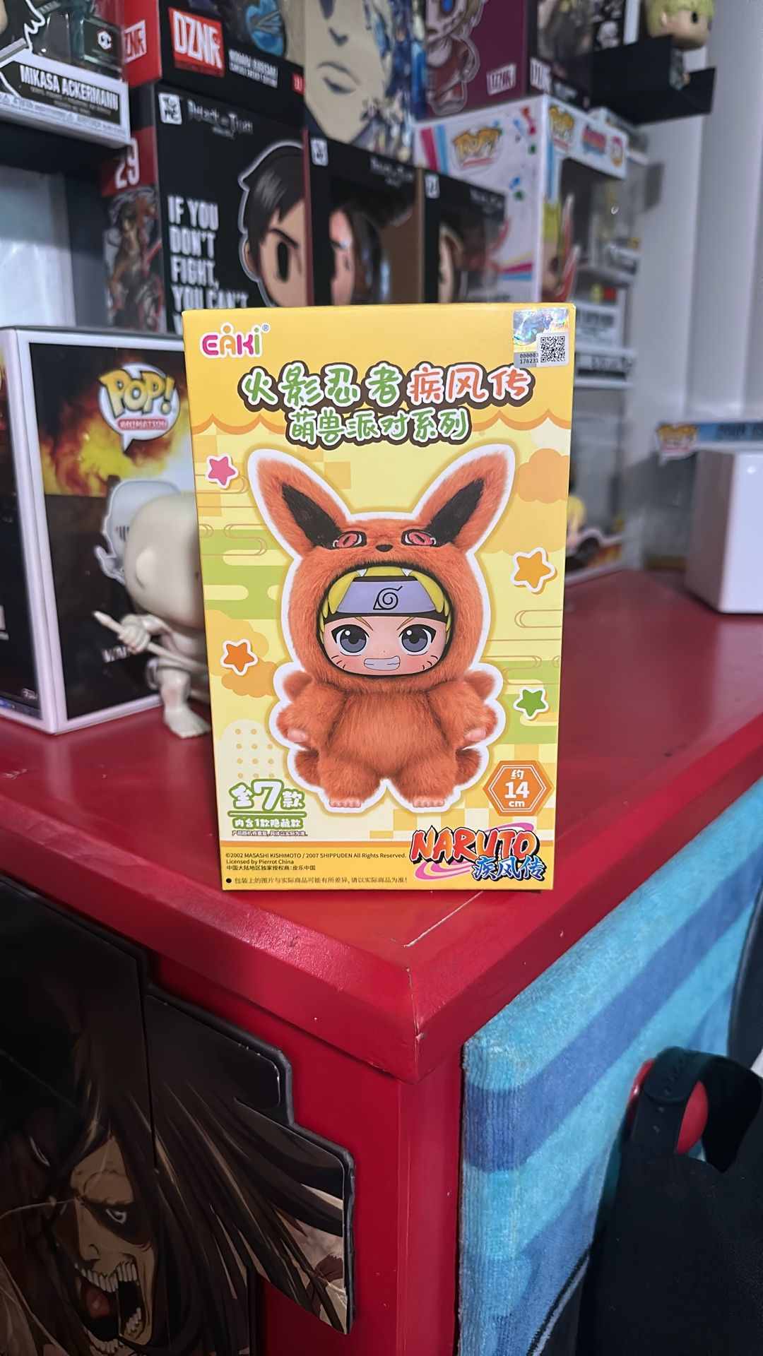 Naruto Top Toy Plush Pendant Blind Box