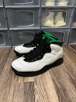 Nike Air Jordan Retro 10 X Seattle Supersonics Size 8