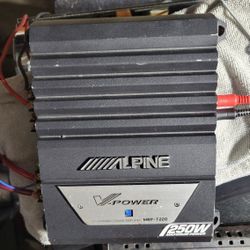 Alpine Bass Amplifier 
