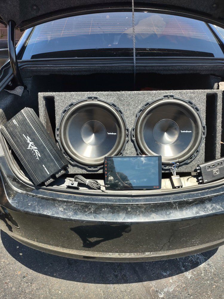 Fosgate P3D2With Amplifier And Android 11 Radio 