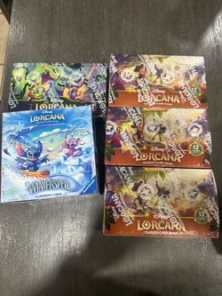 Lorcana Sealed product!