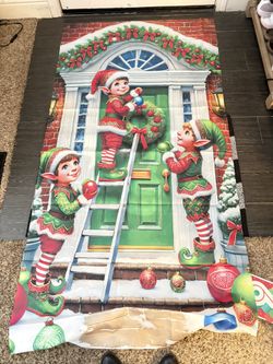 Christmas Door Decor New $20