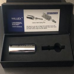 “BEST DAD EVER” Engraved Universal Socket NEW